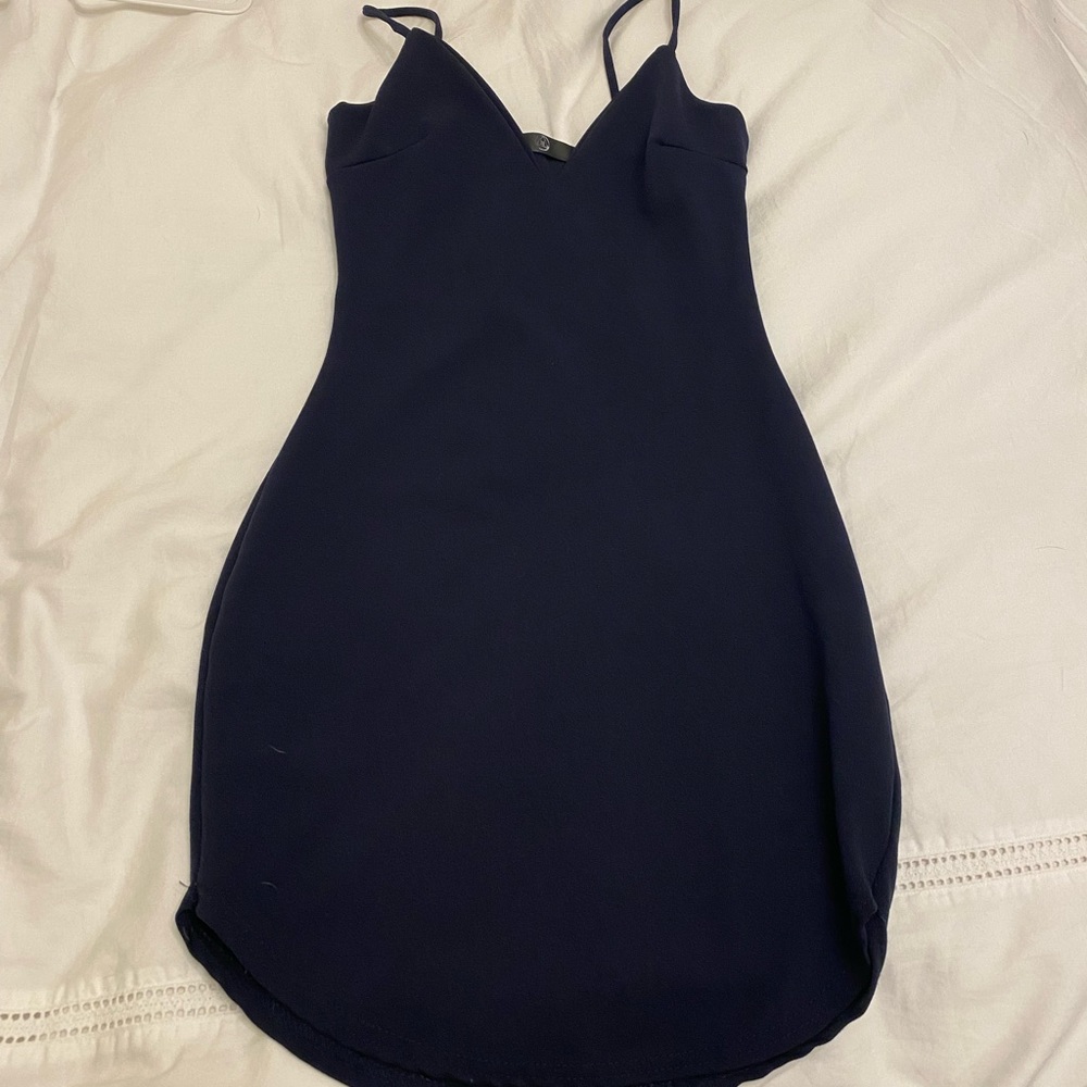 Navy Mini Dress